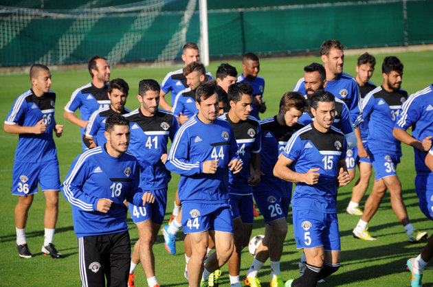 Takımımız kampa girdi