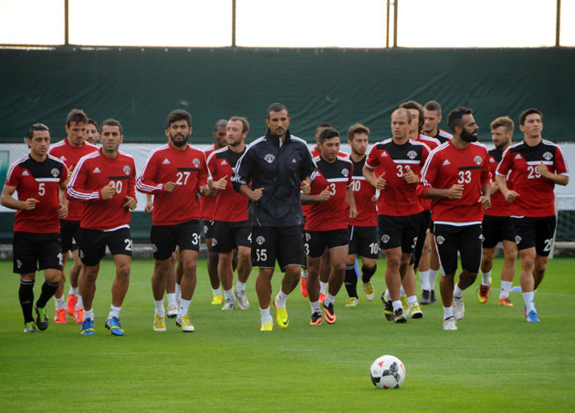 Sivasspor maçı hazırlıkları başladı
