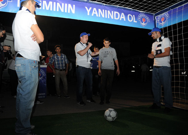 Maç öncesi etkinliği ilgi gördü