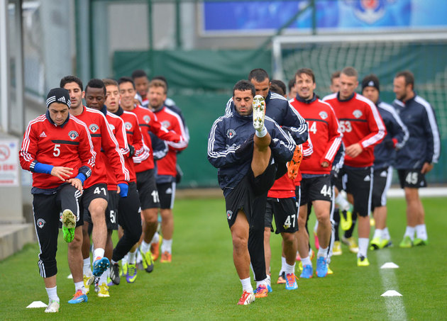 Galatasaray maçı hazırlıkları sürüyor