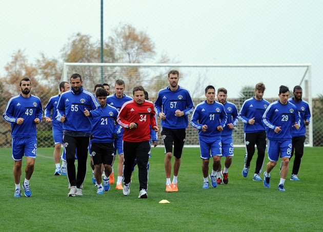 Son antrenman yapıldı