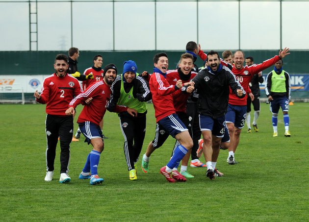 Gençlerbirliği maçı hazırlıkları sürüyor