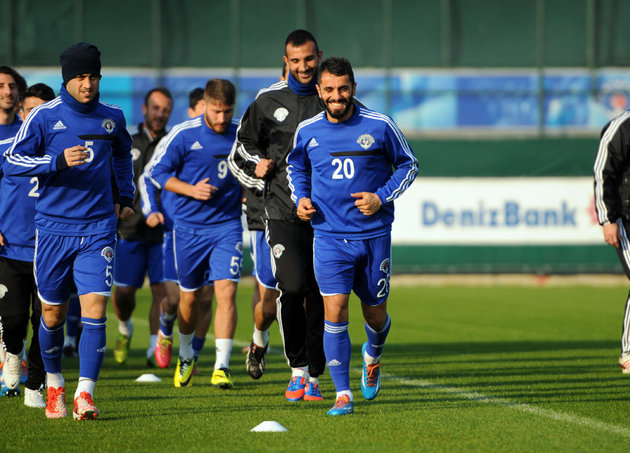 Takımımız kampa girdi