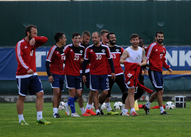 Takımımız kampa girdi