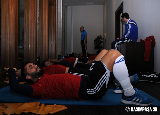 Sabah antrenmanı (16.01.2015)