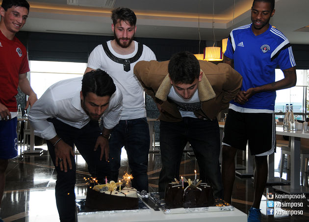 Halil ve Kubilay’a doğum günü kutlaması