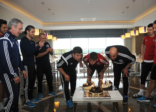 Tunay’a doğum günü kutlaması