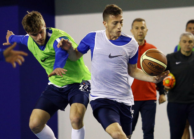 Başakşehir maçı hazırlıkları başladı