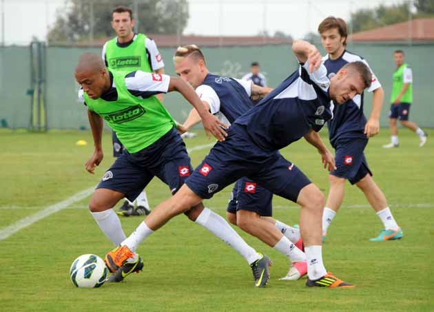 Gün çift antrenmanla tamamlandı