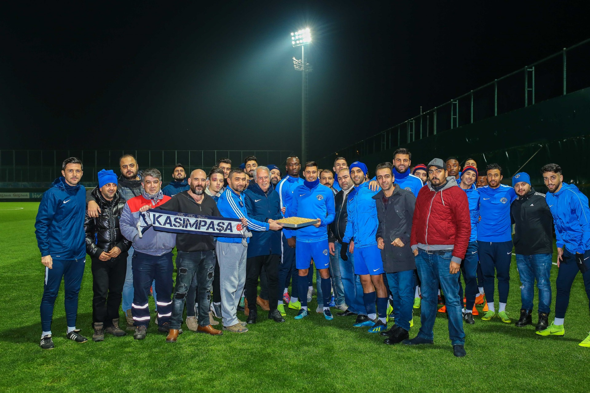 Takımımız kampa girdi