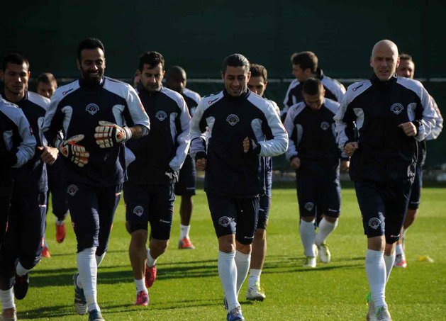 Kayserispor maçı hazırlıkları başladı