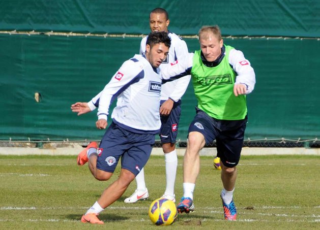 Karabükspor maçı hazırlıkları başladı