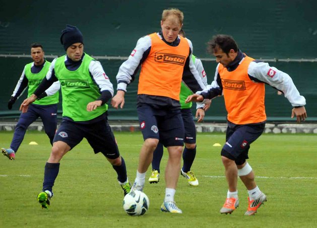 Orduspor maçı hazırlıkları başladı